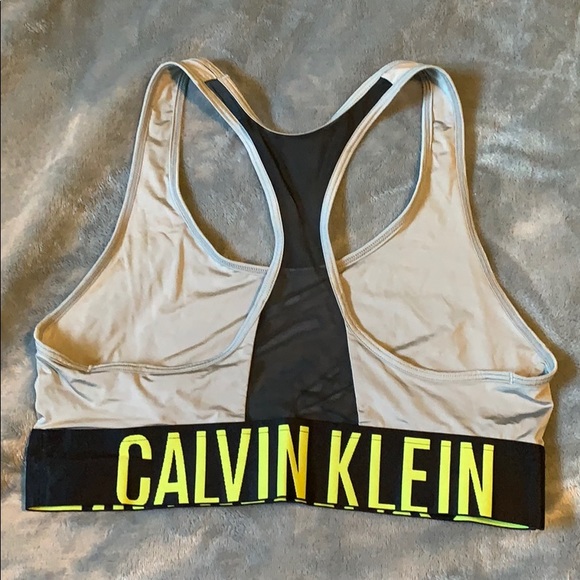 NWOT CALVIN KLEIN RACERBACK BRA/SPORTSBRA - Picture 2 of 2